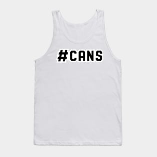 Newcastle United Black & White #CANS Tank Top